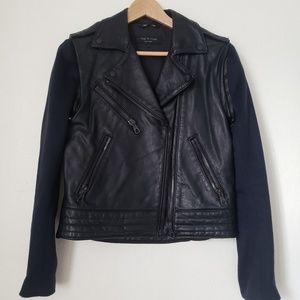 Rag & Bone leather jacket sz 2